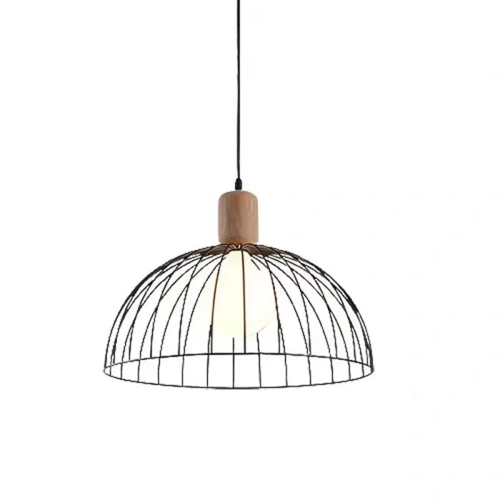FL678-D45 Lustra Tala Flitz Metal Black E27/1 D45*H32CM - img 3