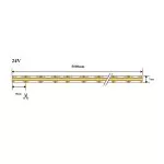 VL-COB320-7W Светодиодная лента 5 м | Rafi Decor - img 3