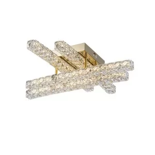 LP136-4C Aplica Infinity Lampardi gold 550x550mm