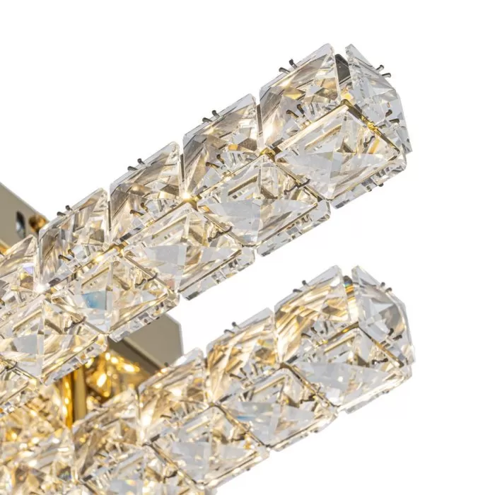 LP136-4C Aplica Infinity Lampardi gold 550x550mm - img 7