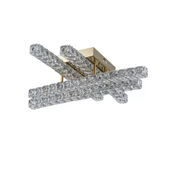 LP136-4C Aplica Infinity Lampardi gold 550x550mm - img 4