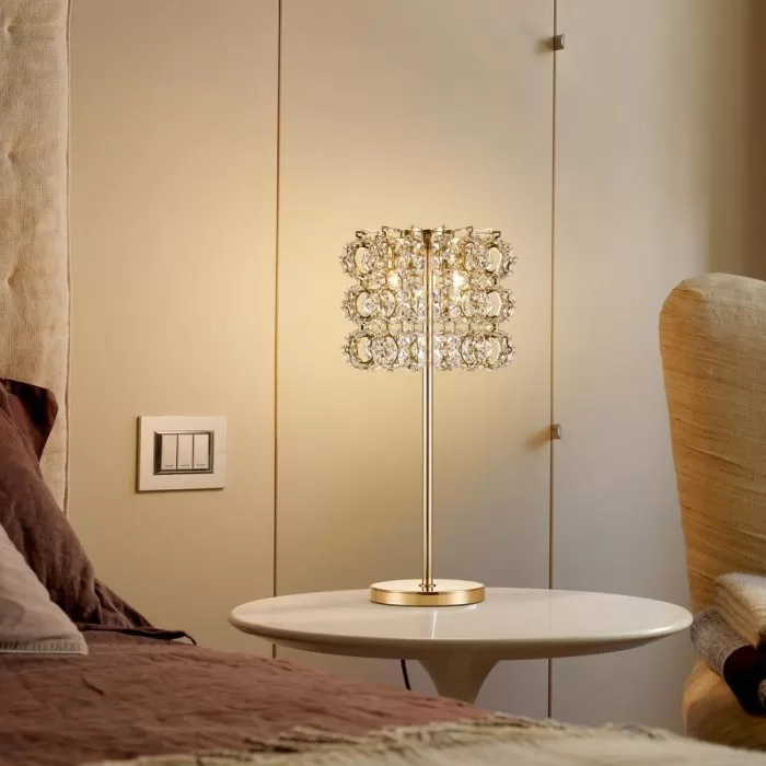 CLN1007-1T Veioza Ringlux Cellini gold 4G9D50*H650 - img 2
