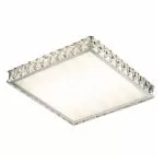 LP417 Plafoniera Crone Square Lampardi 1x35w LED/H9cm D40cm  - img 1
