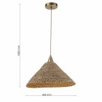 LP5318-D45 Lustra PALLER Lampardi - img 3