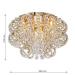 CLN1007-D50C Aplica Ringlux Cellini gold 8E14D500*H370 - img 3