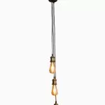 LP523-1P Suspensie (Bronze)  Lampardi 1x60w E27/ H20-150cm D6cm - img 4