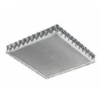 LP417 Plafoniera Crone Square Lampardi 1x35w LED/H9cm D40cm  - img 4