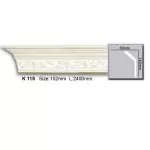 K115 Cornisa cu ornament Harmony 140x60x2400 - img 1