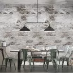 EP6101 Bricks panel vinyl 2.80*1.59m Grandeco  - img 2