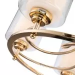 LP468-5 Lustra Milton Gold Lampardi 5x40w E14/H40-110cm D50cm - img 8