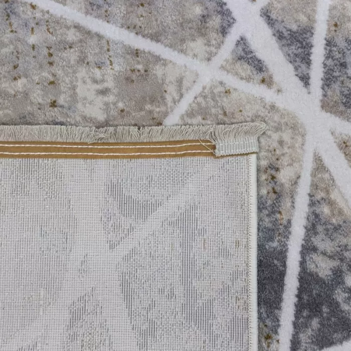 K607A Cream/ Grey Covor Kilim 160 x 230 Milat - img 2