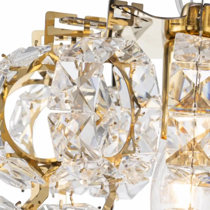CLN1007-D30P Aplica Ringlux Cellini gold 8E14D500*H370 - img 6