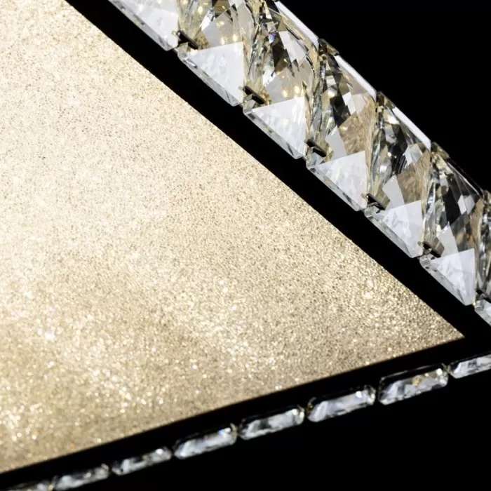 LP417 Plafoniera Crone Square Lampardi 1x35w LED/H9cm D40cm  - img 6