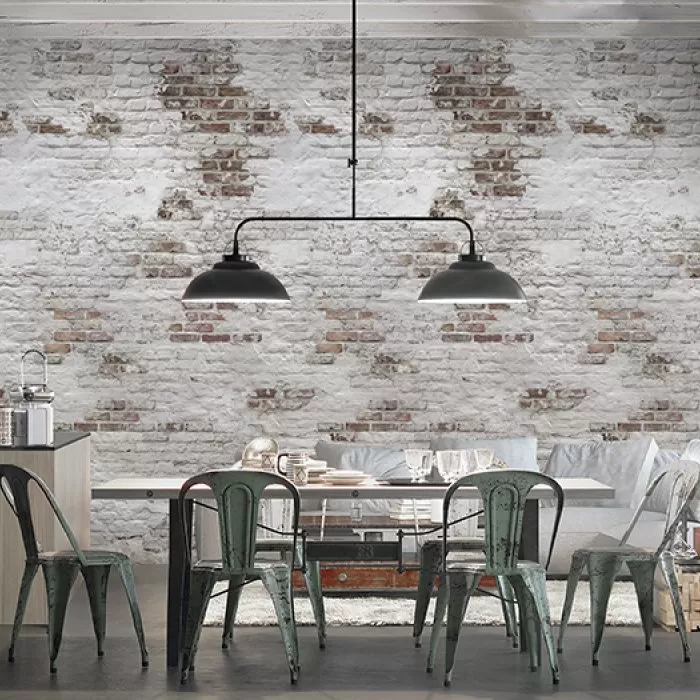 EP6101 Bricks panel vinyl 2.80*1.59m Grandeco  - img 2