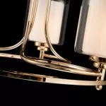 LP468-3 Lustra Milton Gold Lampardi 3x40w E14/H40-110cm D45cm - img 9