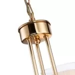 LP468-3 Lustra Milton Gold Lampardi 3x40w E14/H40-110cm D45cm - img 8