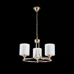 LP468-3 Lustra Milton Gold Lampardi 3x40w E14/H40-110cm D45cm - img 3