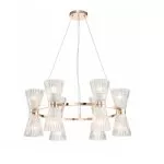 LP4003-12 Lustra Cliper Lampardi 12x40w E14/H50-1200cm D65cm - img 1