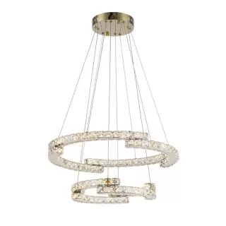 LP135-D60-40 Lustra Infinity Lampardi gold 600x400mm