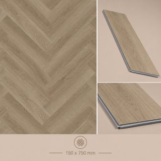 NG61140-49-HB Laminat SPC Herringbone, 150*750*5.5,1 cut 16pcs=1.800m2 