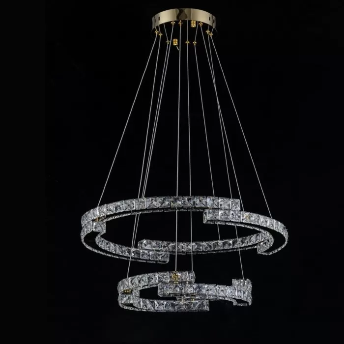 LP135-D60-40 Lustra Infinity Lampardi gold 600x400mm - img 9