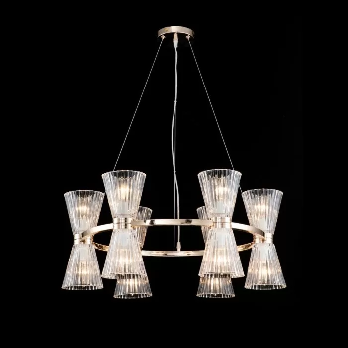LP4003-12 Lustra Cliper Lampardi 12x40w E14/H50-1200cm D65cm - img 3