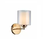 LP468-1W Aplica Milton Gold Lampardi 1x40w E14/H22cm D15cm - img 1