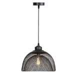 FL683-D35 Lustra Sombra Flitz Metal black E27/1 35*38cm - img 1