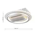 FL6587 Aplica FAN Flitz white - img 3