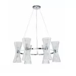 LP4004-12 Lustra Cliper Lampardi 12x40w E14/H50-120cm D65cm - img 4