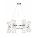 LP4004-12 Lustra Cliper Lampardi 12x40w E14/H50-120cm D65cm - img 1