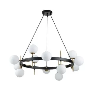 LP4014-12 Lustra Amy Lampardi 12x50w G9/H50-120cm D72cm