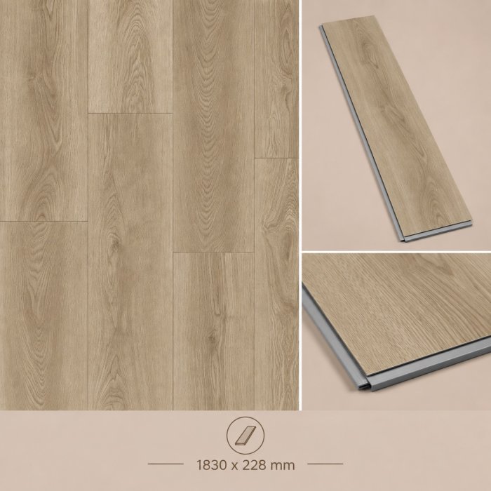 NG61140-49-XL Laminat SPC Plank XL 228*1830*6 mm, 1 cut/6pcs=2.503m2 - img 1