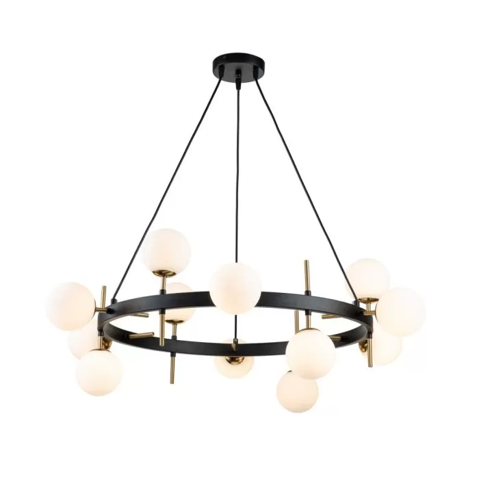 LP4014-12 Lustra Amy Lampardi 12x50w G9/H50-120cm D72cm - img 3