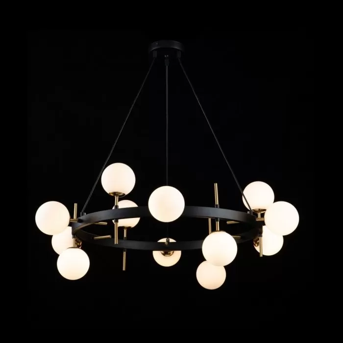 LP4014-12 Lustra Amy Lampardi 12x50w G9/H50-120cm D72cm - img 2