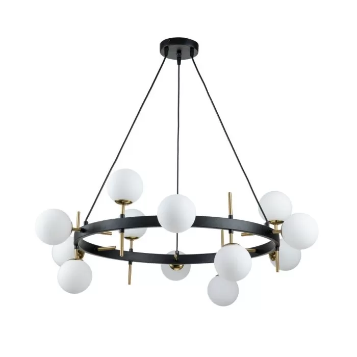 LP4014-12 Lustra Amy Lampardi 12x50w G9/H50-120cm D72cm - img 1