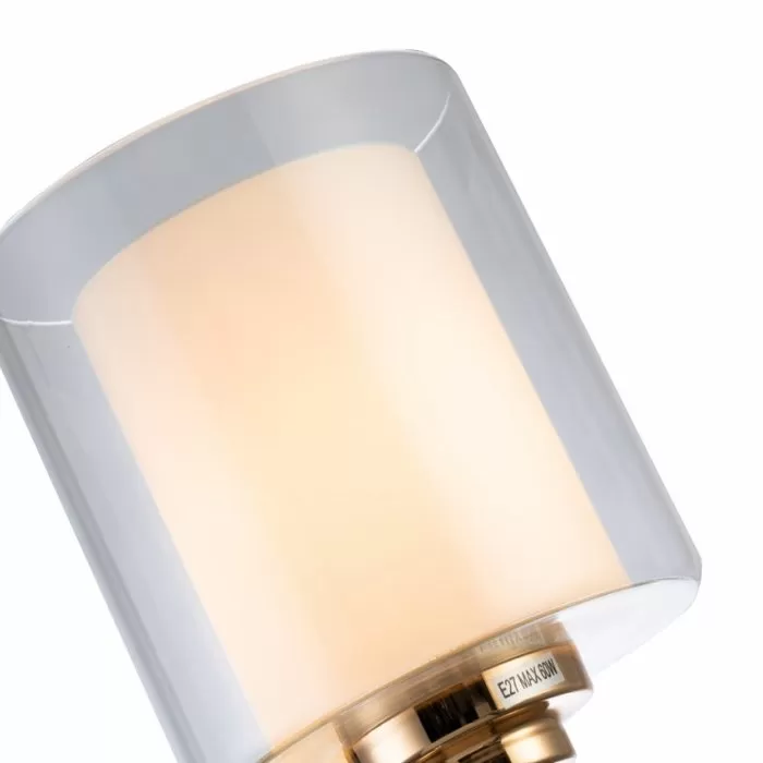 LP468-1W Aplica Milton Gold Lampardi 1x40w E14/H22cm D15cm - img 7