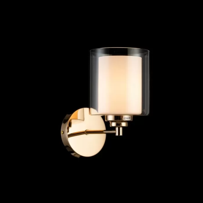 LP468-1W Aplica Milton Gold Lampardi 1x40w E14/H22cm D15cm - img 2