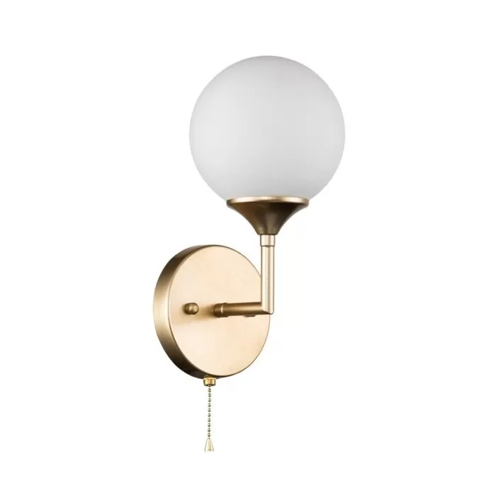 FL512-1W Aplica Milan Gold Flitz 1x60w E14/H30cm D14cm - img 1