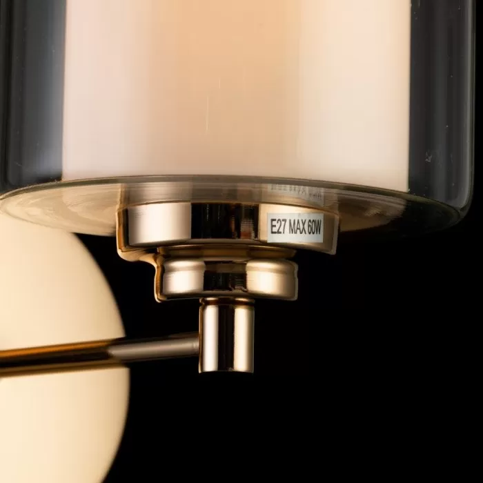 LP468-1W Aplica Milton Gold Lampardi 1x40w E14/H22cm D15cm - img 10