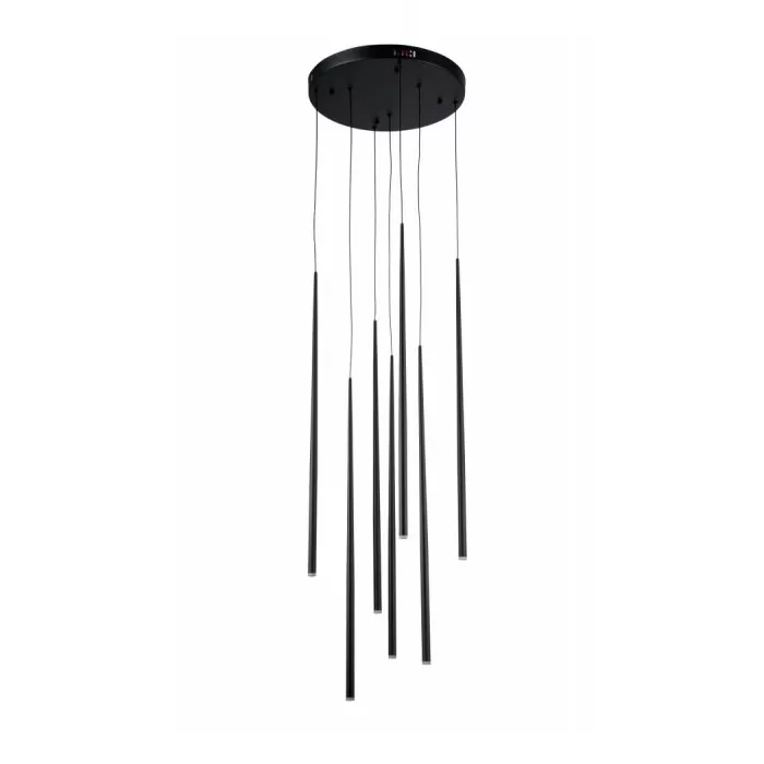 LP5015-7P Lustra Drop Lampardi 7x20w LED/H70-180cm D40cm - img 1