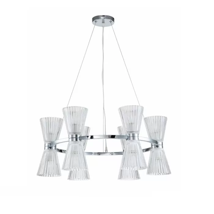 LP4004-12 Lustra Cliper Lampardi 12x40w E14/H50-120cm D65cm - img 4