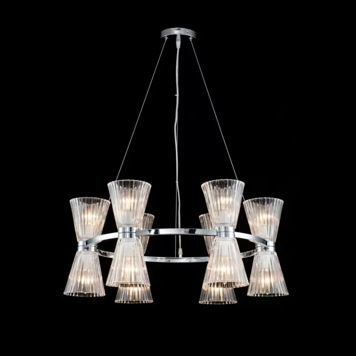 LP4004-12 Lustra Cliper Lampardi 12x40w E14/H50-120cm D65cm - img 3