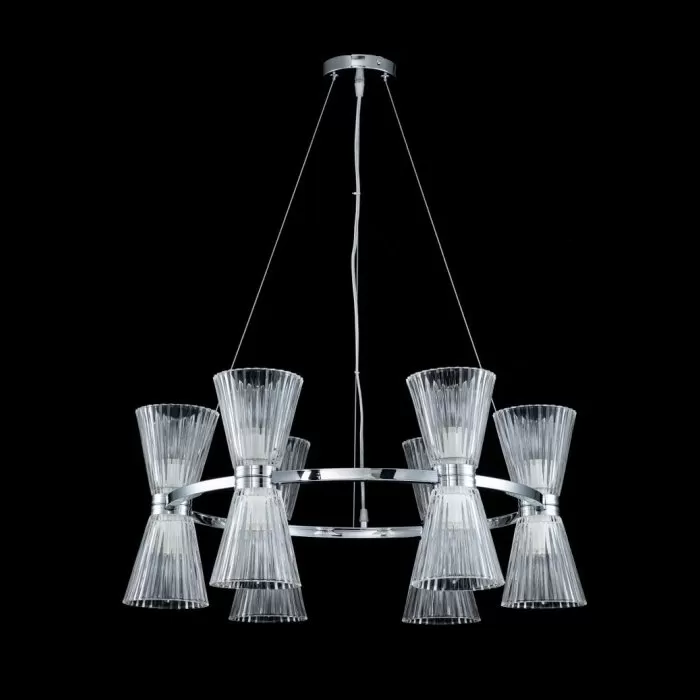 LP4004-12 Lustra Cliper Lampardi 12x40w E14/H50-120cm D65cm - img 2