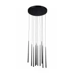 LP5015-12P Lustra Drop Lampardi 12x30w LED/H70-180cm D50cm - img 1