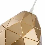 LP478-1P Suspensie Dallas Gold Lampardi 1x60w E27/H50-110cm D18cm - img 5