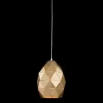 LP478-1P Suspensie Dallas Gold Lampardi 1x60w E27/H50-110cm D18cm - img 2