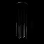 LP5015-12P Lustra Drop Lampardi 12x30w LED/H70-180cm D50cm - img 2