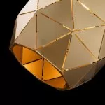 LP478-1P Suspensie Dallas Gold Lampardi 1x60w E27/H50-110cm D18cm - img 3