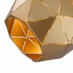 LP478-1P Suspensie Dallas Gold Lampardi 1x60w E27/H50-110cm D18cm - img 4